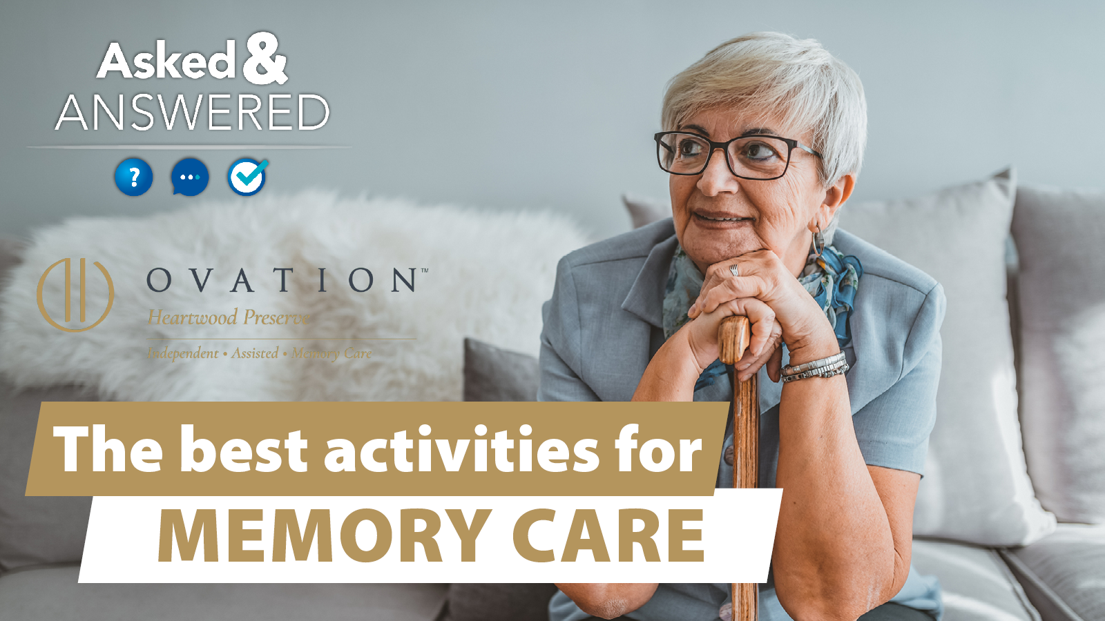 Ovation offers variety of memory care activities with 'independence and dignity'